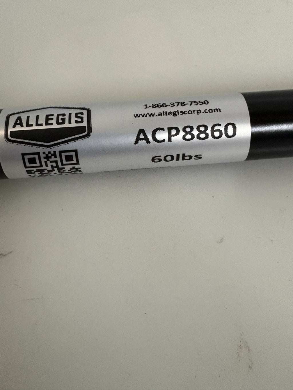 LOT OF 2 ALLEGIS GAS SPRING 60LBS ACP 88601
