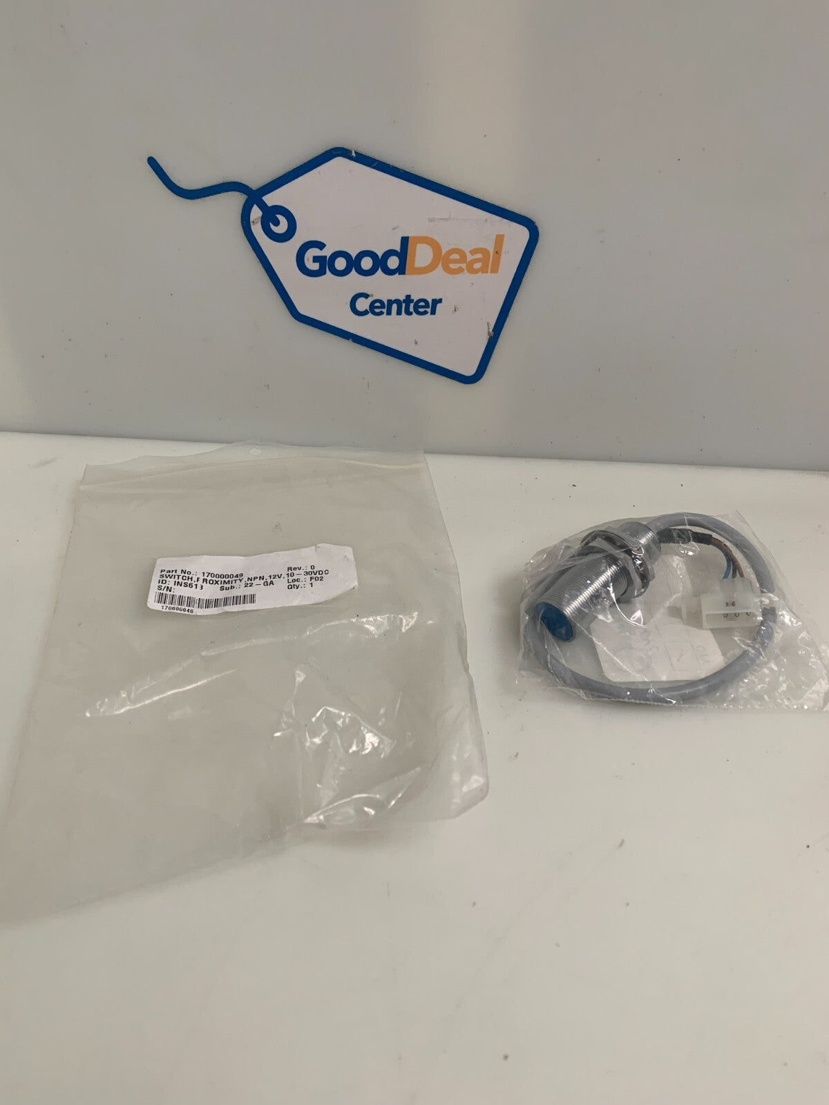 DI-SORIC PROXIMITY SWITCH SENSOR DCC 18 M 12 NSLK HP SCITEX #170000049