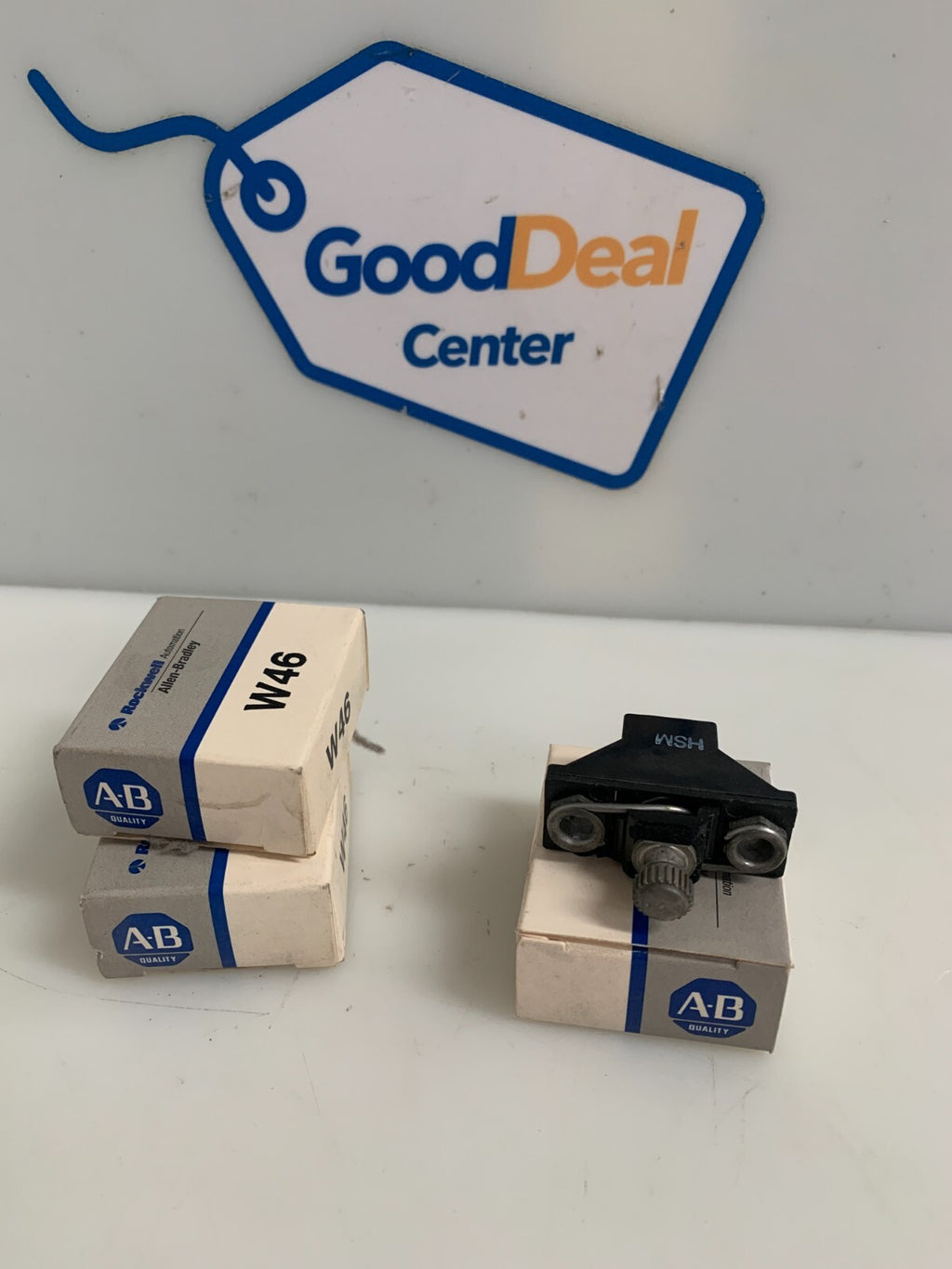 LOT OF 3 ALLEN BRADLEY W46 OVERLOAD HEATER