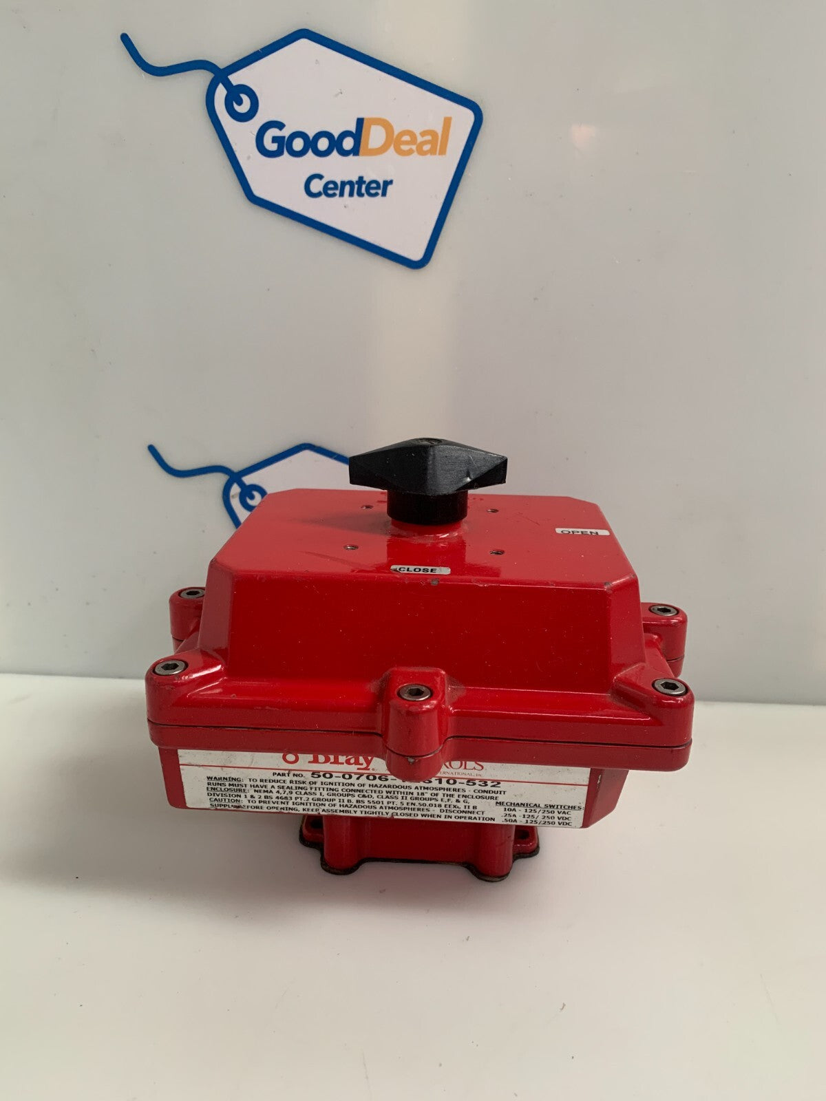 BRAY  Control Valve Status Monitor  50-0706-12610-532