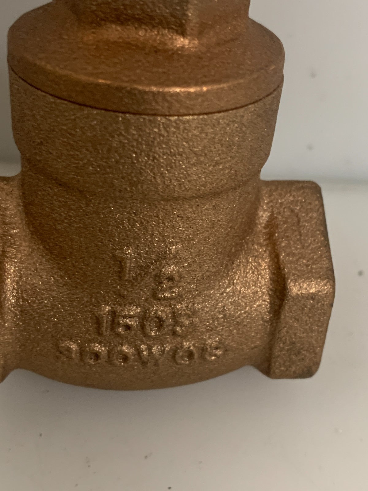 LOT OF 2 KITZ BRASS 1/2" GATE VALVE 46-35-093726