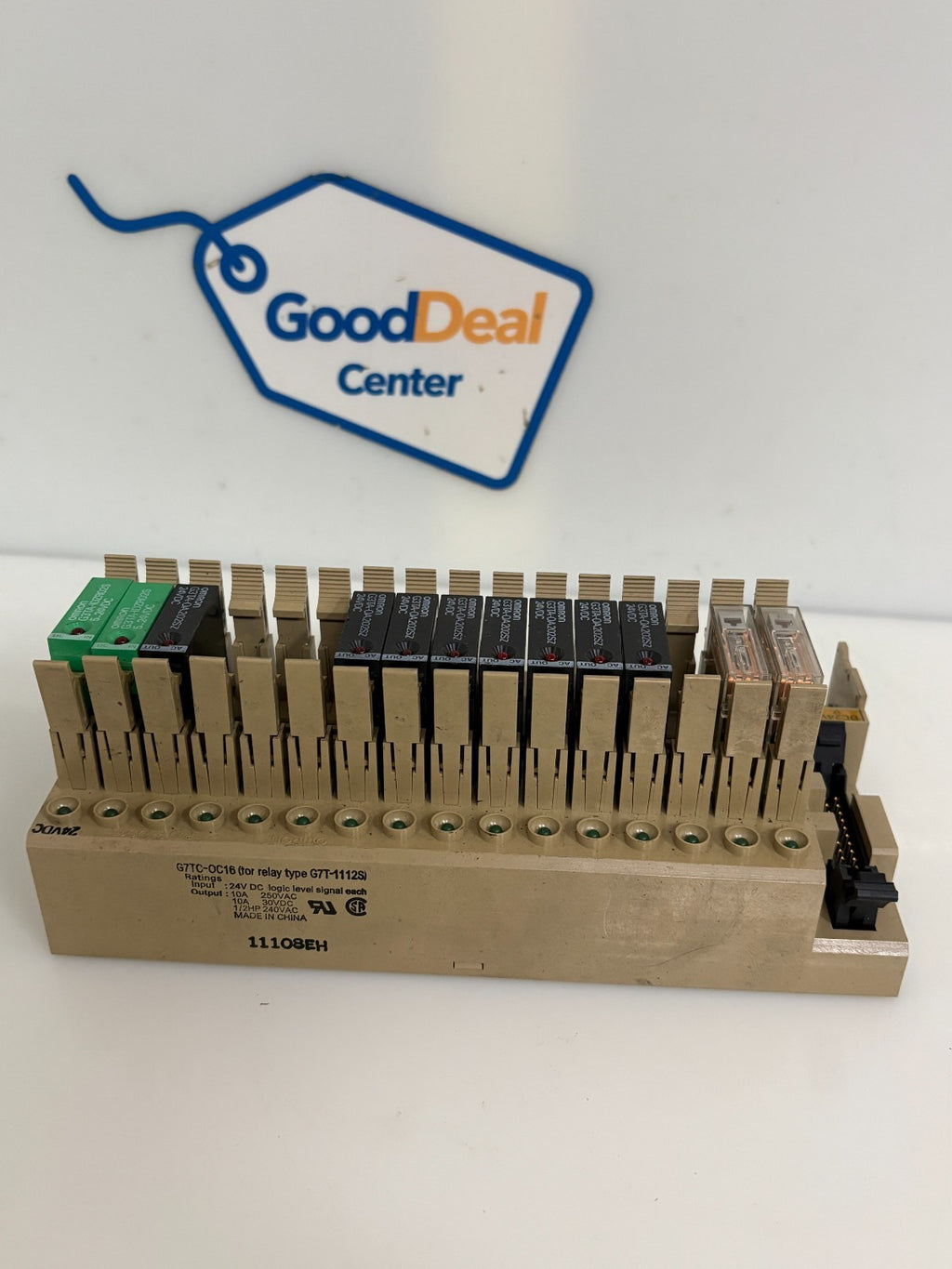 OMRON 16 RELAY CHANNEL TERMINAL W/12 RELAY GTTC-0C16
