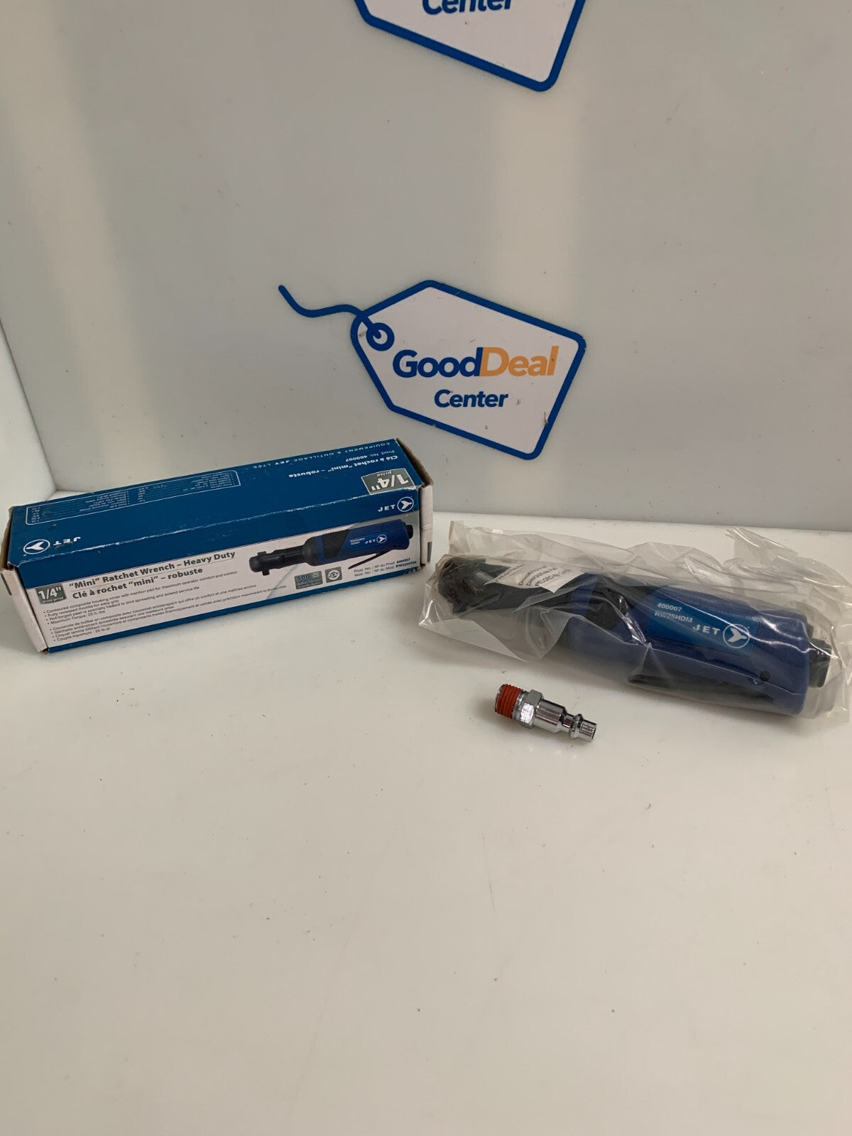JET  Mini Pneumatic Heavy Duty Ratchet  1/4''   #400007