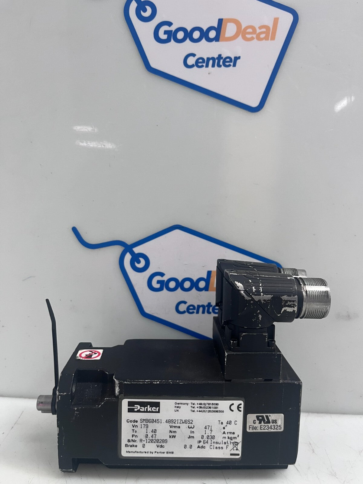 PARKER  SMB60451  4892IZW652  AC Servo Motor