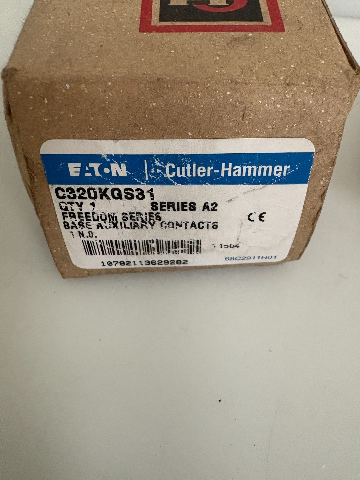 EATON CUTLER HAMMER FREEDOM AUXILIARY CONTACT C320KGS312