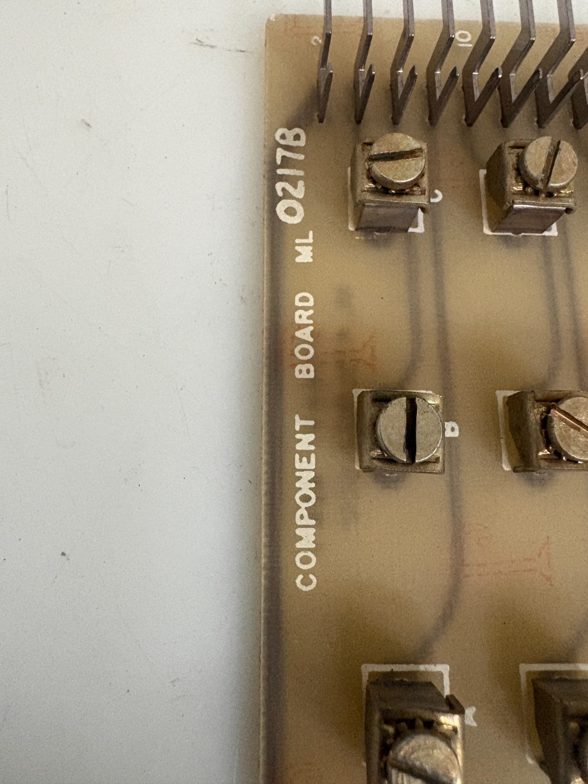 GE FANUC COMPONENT BOARD ML 021B 2