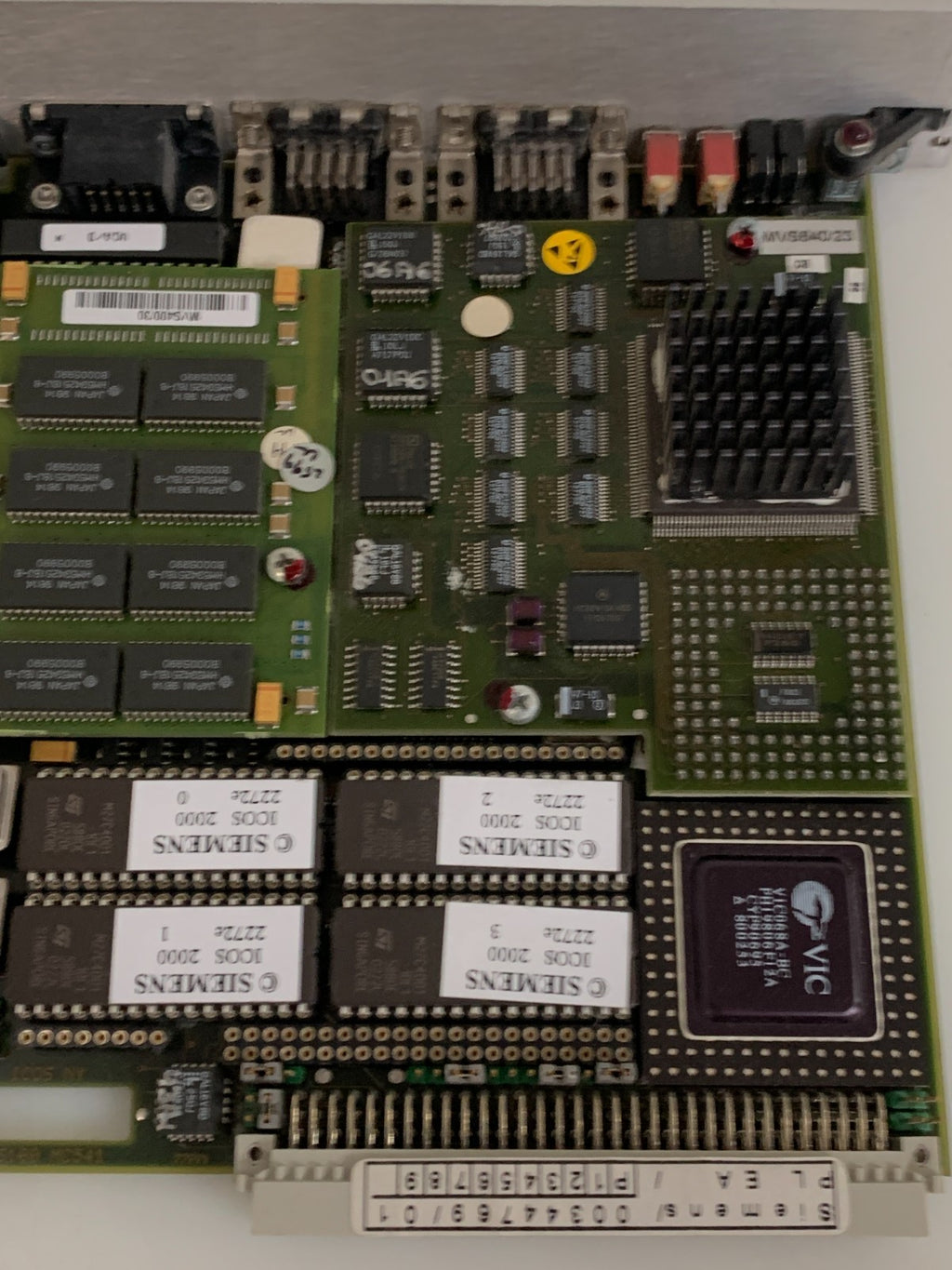 SIEMENS ICOS CIRCUIT BOARD CAMERA CONTROL MVS EDA 1 MVS 100 MC541