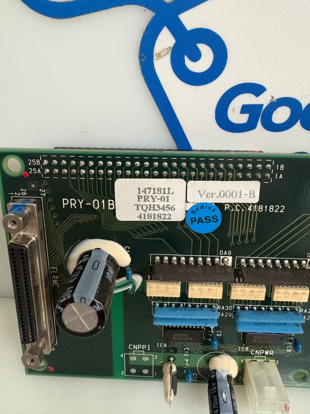 SODICK CIRCUIT BOARD PRY-01B P.C 41818222