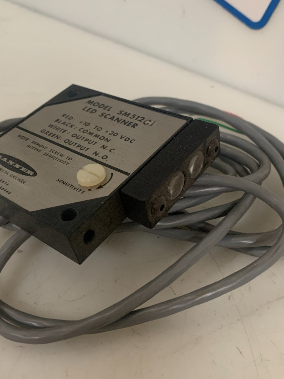 BANNER LED SCANNER SENSOR SM512 C1