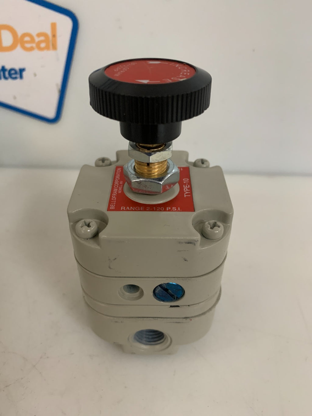 MARSH BELLOFRAM PNEUMATIC PRESSURE REGULATOR 2-120PSI 960-015-000