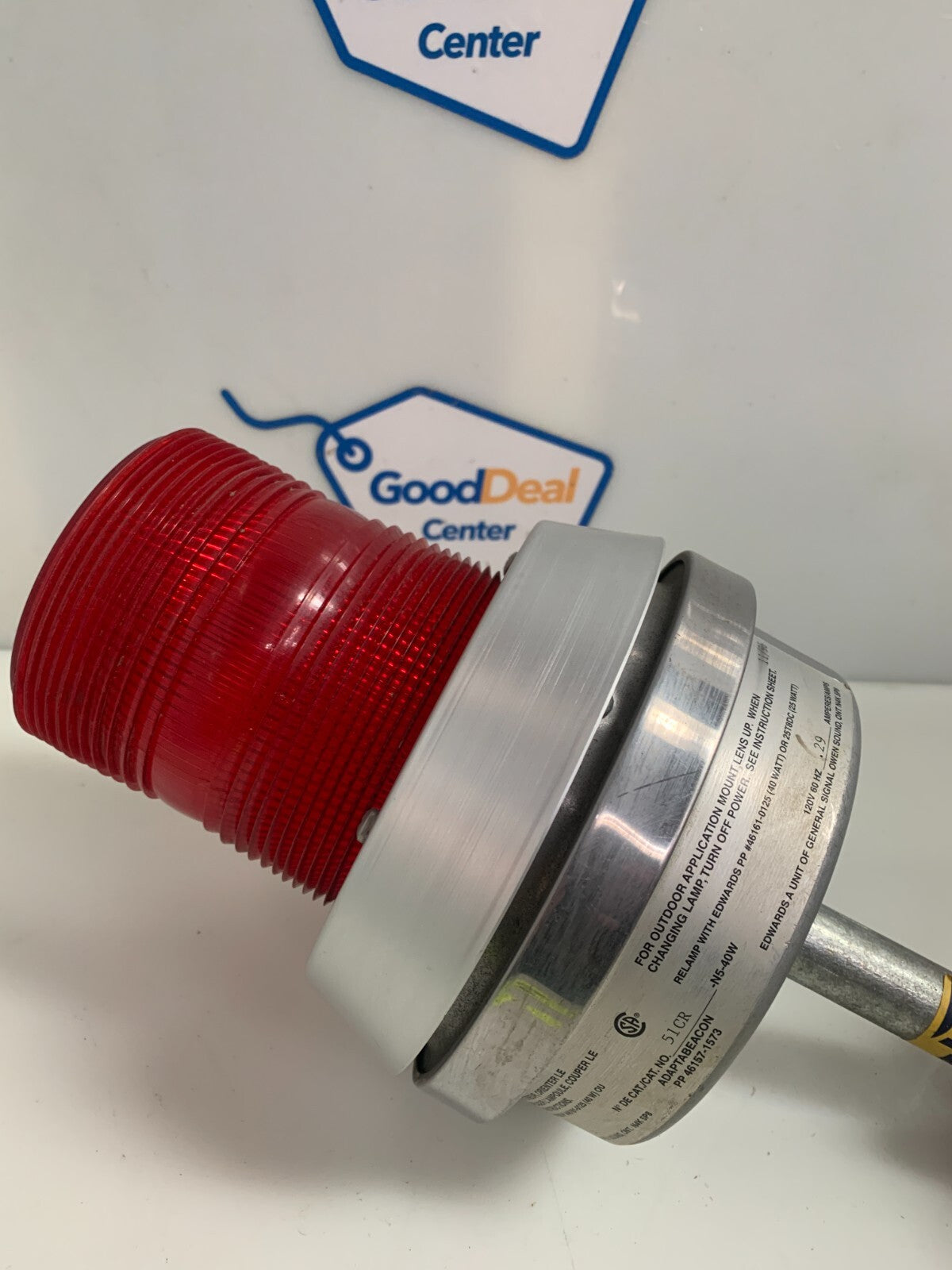 EDWARDS  Flashing Light (Red) With Horn  51CR-N50
