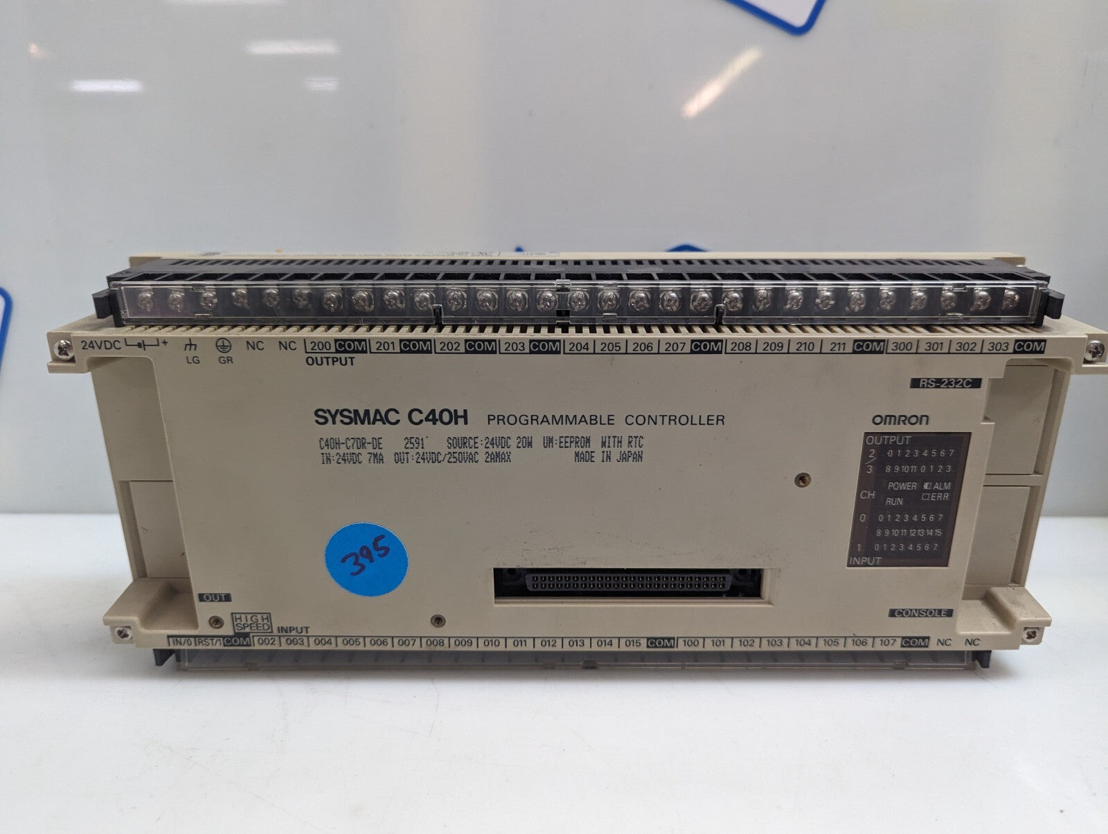 Omron Sysmac Programmable controller C40H-C7DR-DE