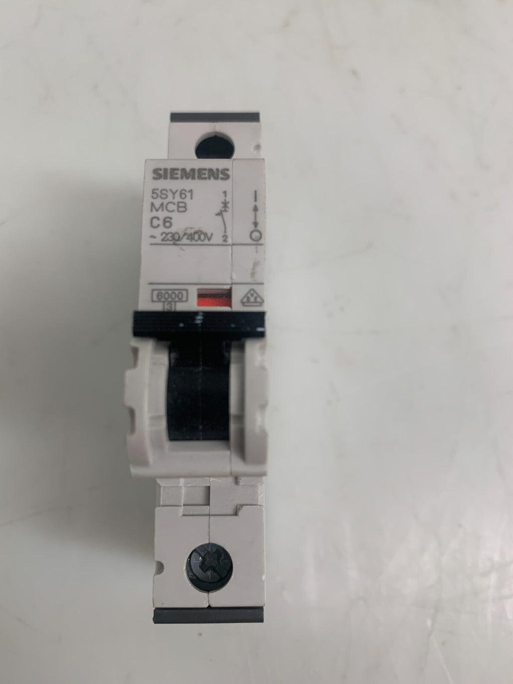 Siemens 5SY61 MCB C6 Circuit Breaker Pole 230/400V