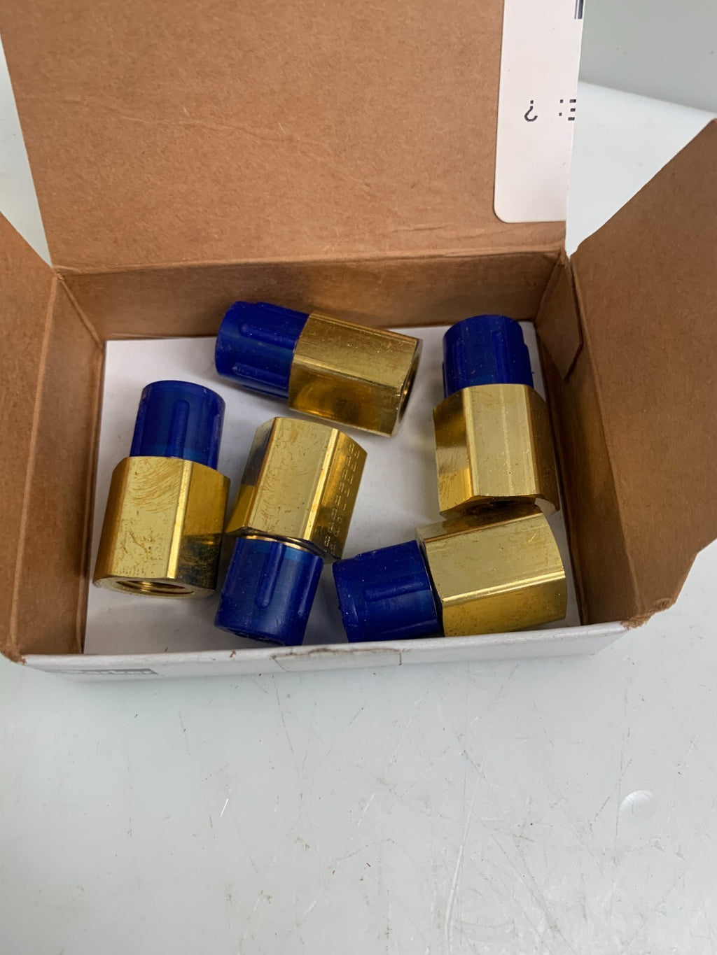 PARKER  4-4 RA-B   Brass Pipe Adapter  (Box of 5)1