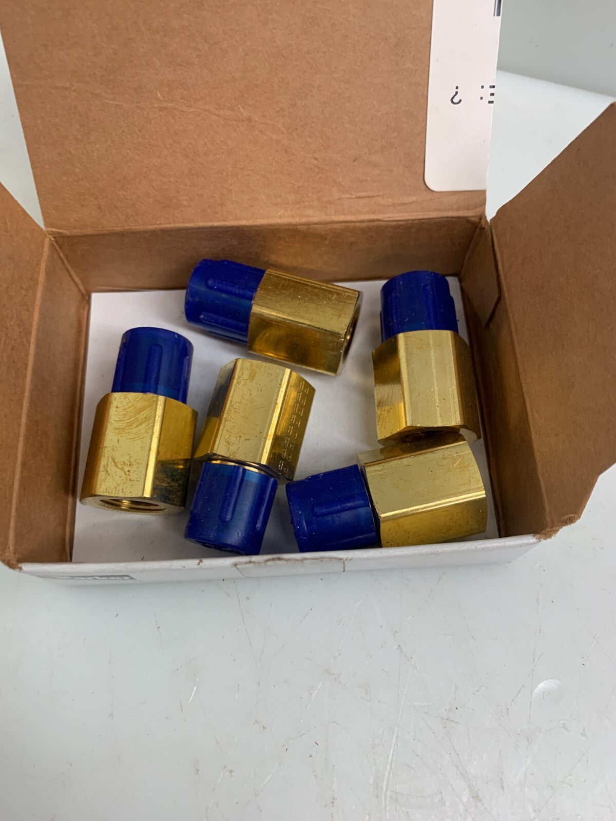 PARKER  4-4 RA-B   Brass Pipe Adapter  (Box of 5)1
