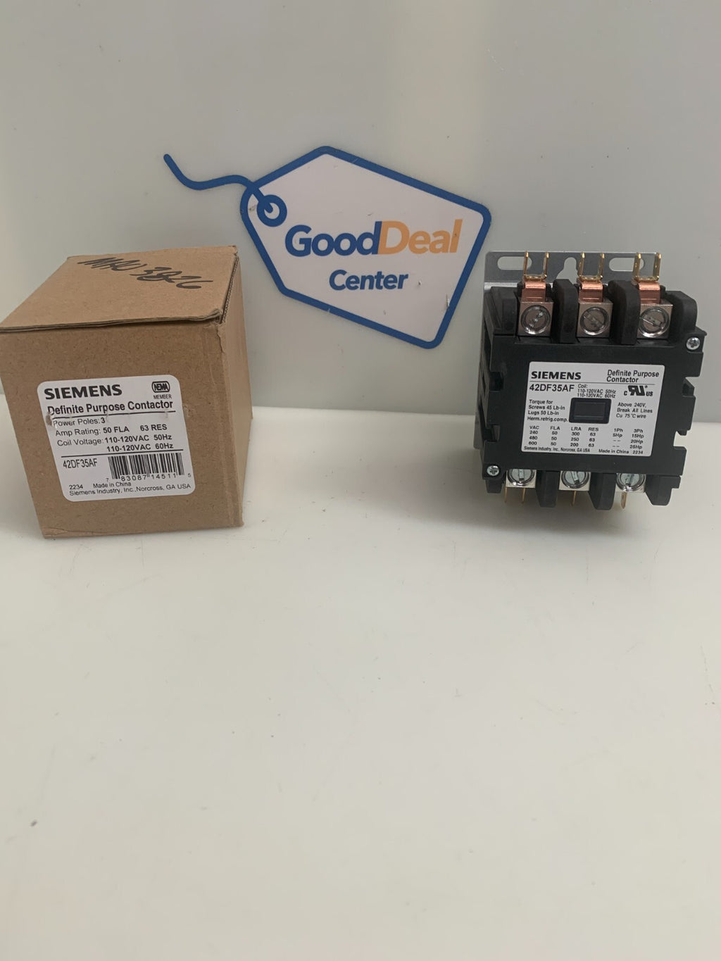 SIEMENS  Definite Purpose Contactor 42DF35AF