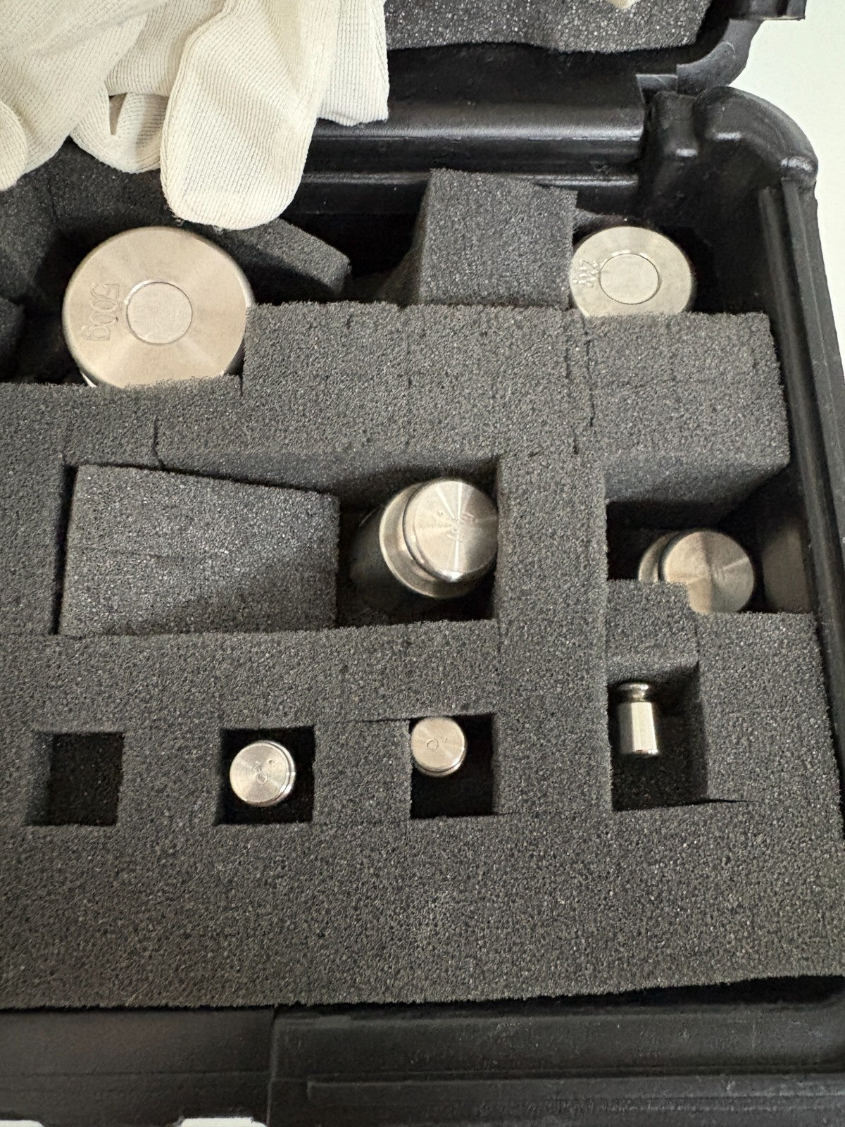 DENVER INSTRUMENT 10 PC CALIBRATION SET IN CASE2