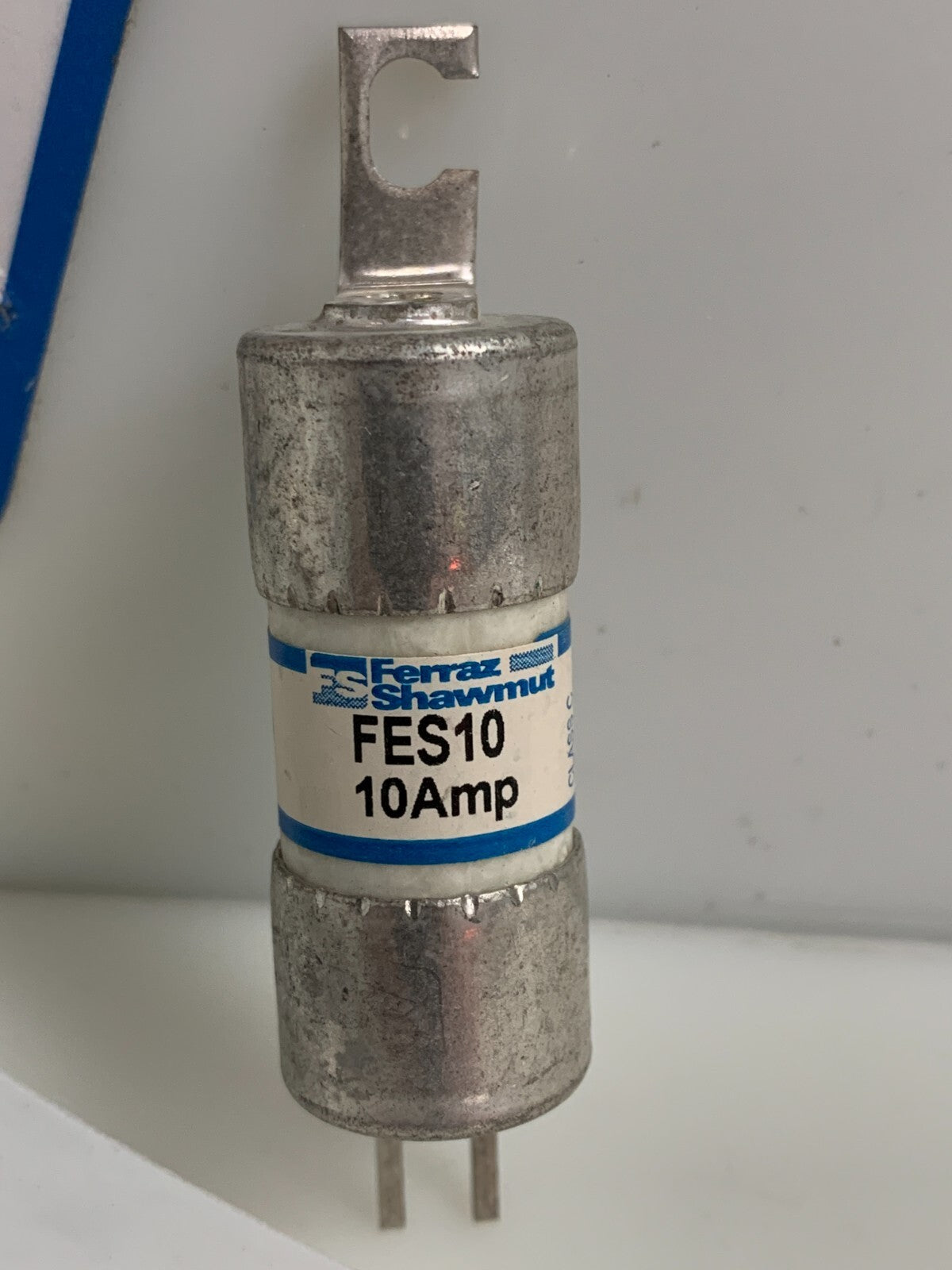 LOT OF 8 FERRAZ SHAWMUT MERSEN 600V 10A BLADE MOUNT FUSE