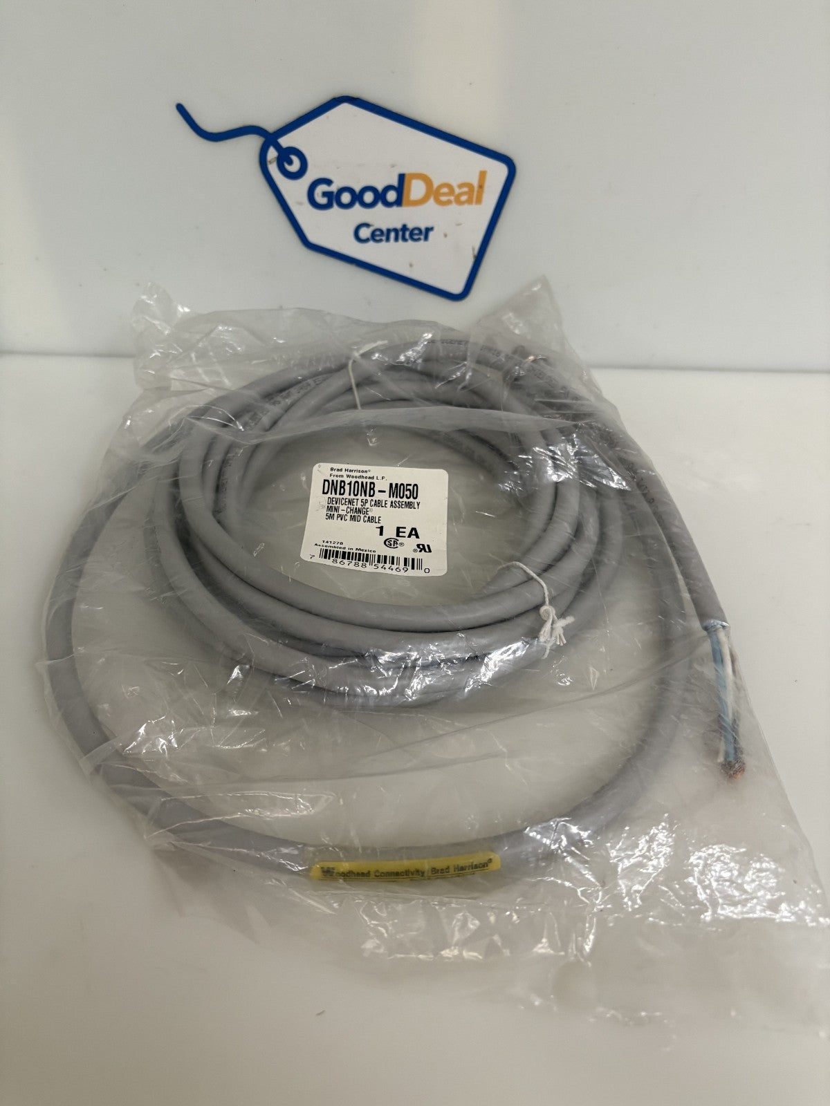 BRAD HARRISON DEVICENET 5P CABLE ASSEMBLY DNB10NB-M0500