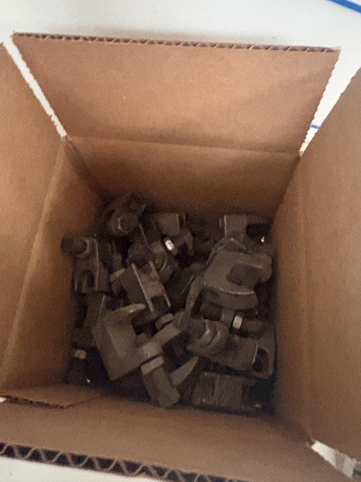 LOT OF 41  3/8 STEEL BEAM CLAMP2