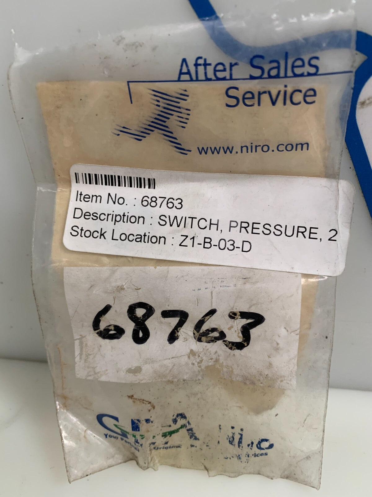 GEA  Pressure Switch  013588-7032