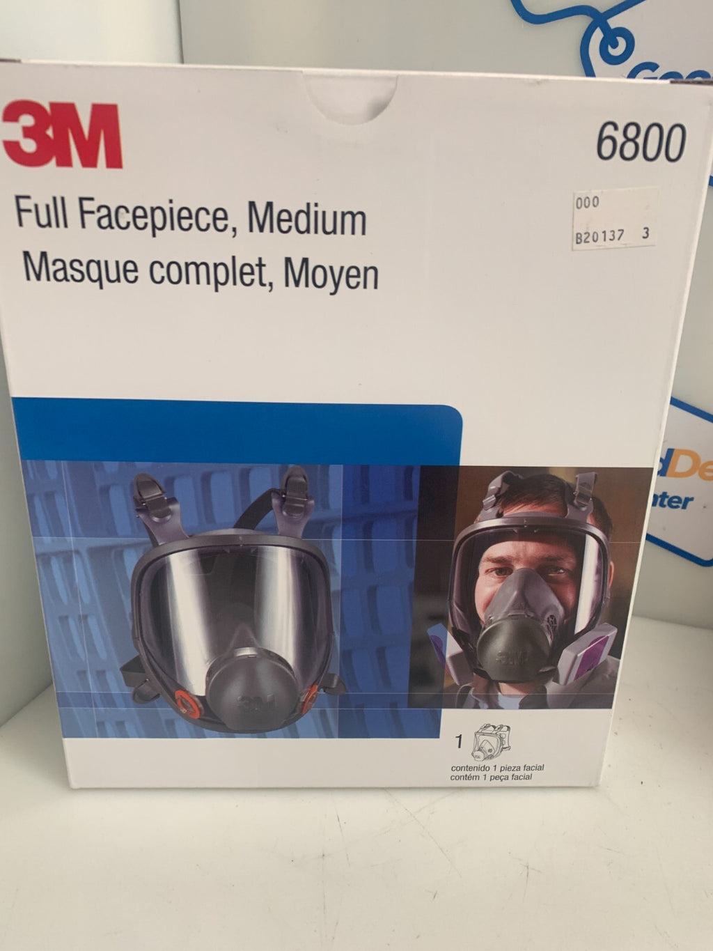 3M Size Small 6700 Full Face Reusable Respirator Full Face Gas Mask