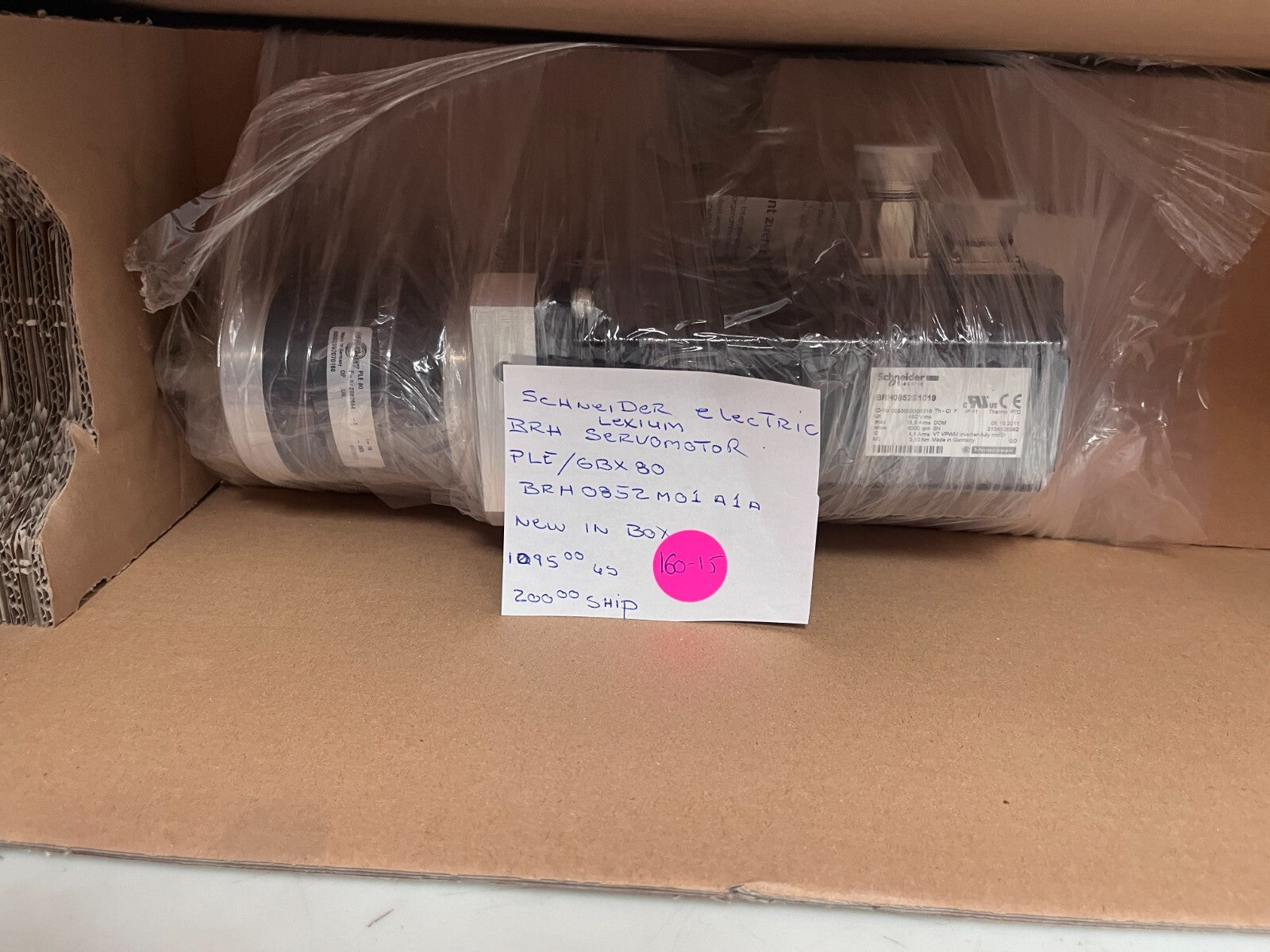 SCHNEIDER ELECTRIC Lexium BRH085S1019 BRH Servo Motor