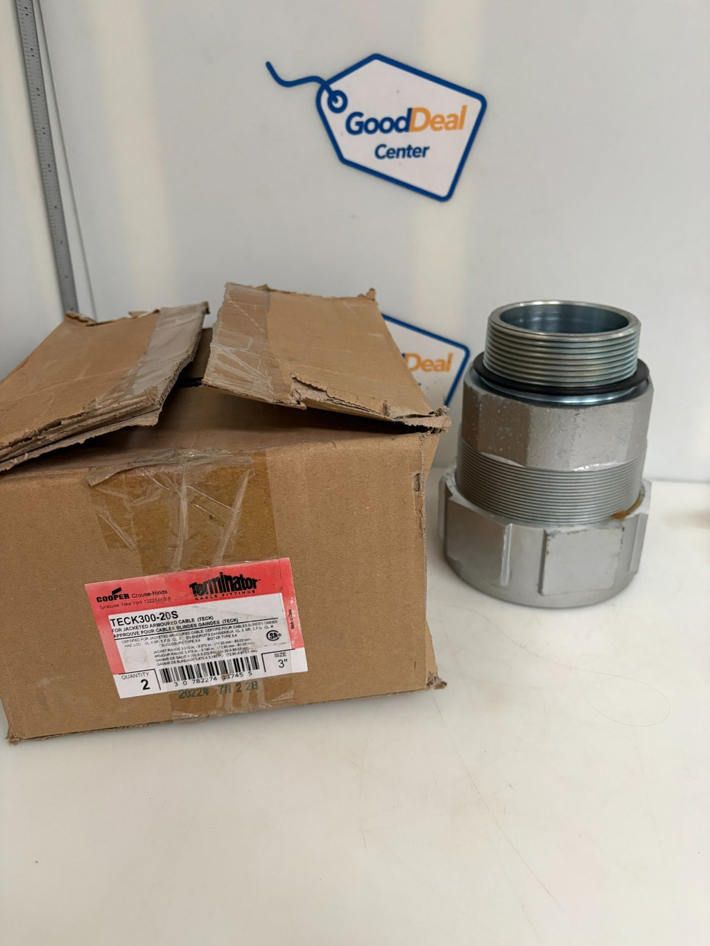 COOPER CROUSE HINDS TECK JACKETED ARMOURED CABLE FITTING TECK300-20S0