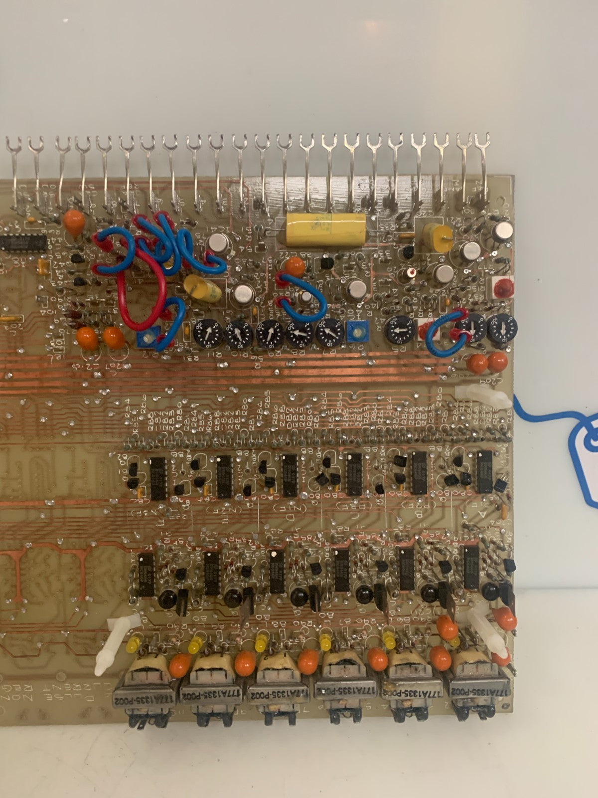 GE FANUC 6 PULSE NON REVERSING WITH SPEED CURRENT REGULATOR BOARD 621L117 GR 2