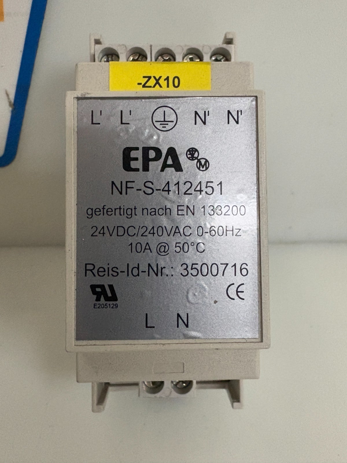 EPA 24 VDC CONTACTOR NF-S-412451 #35007161