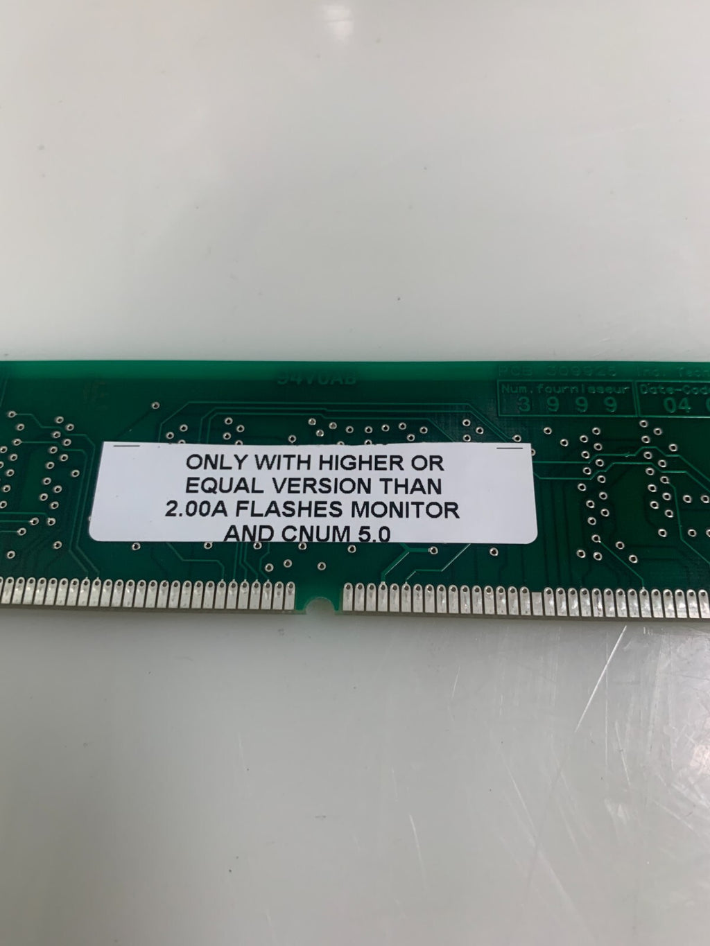 Lectra Système 775496 KMNT Module RAM Flash1