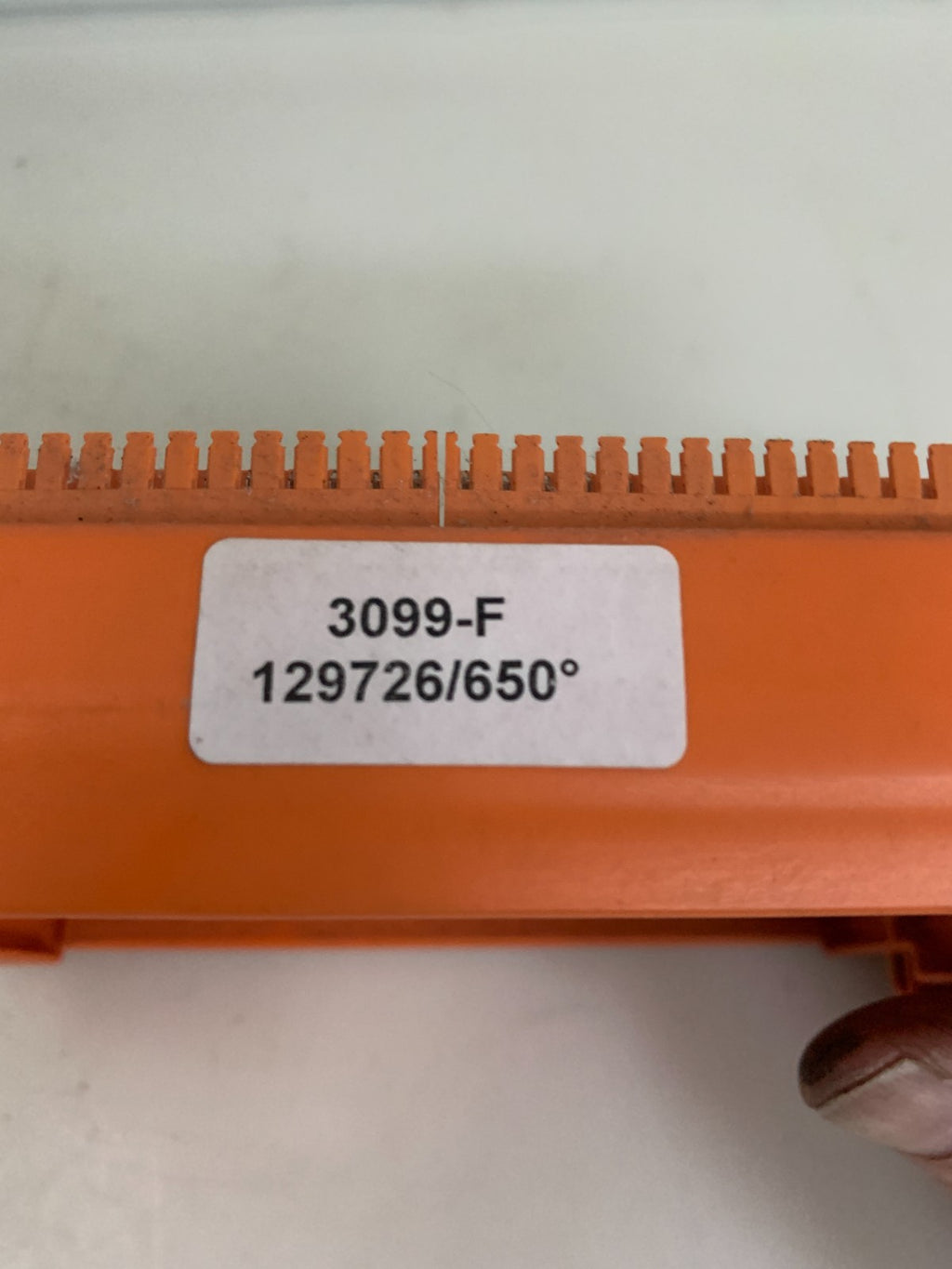 ENTRELEC TERMINAL BLOCK 3099-F 1297 26 / 650 DEGREE