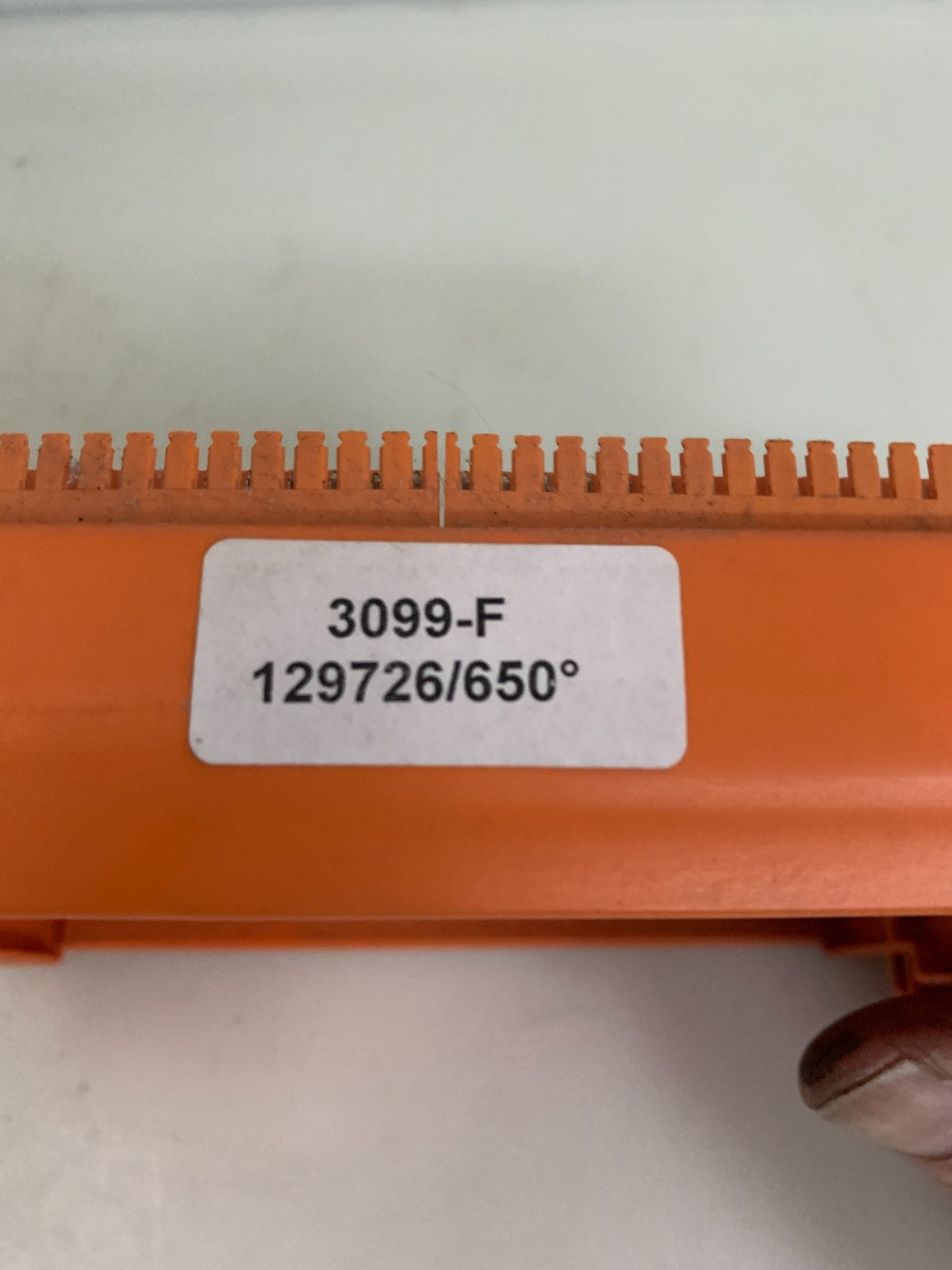 ENTRELEC TERMINAL BLOCK 3099-F 1297 26 / 650 DEGREE