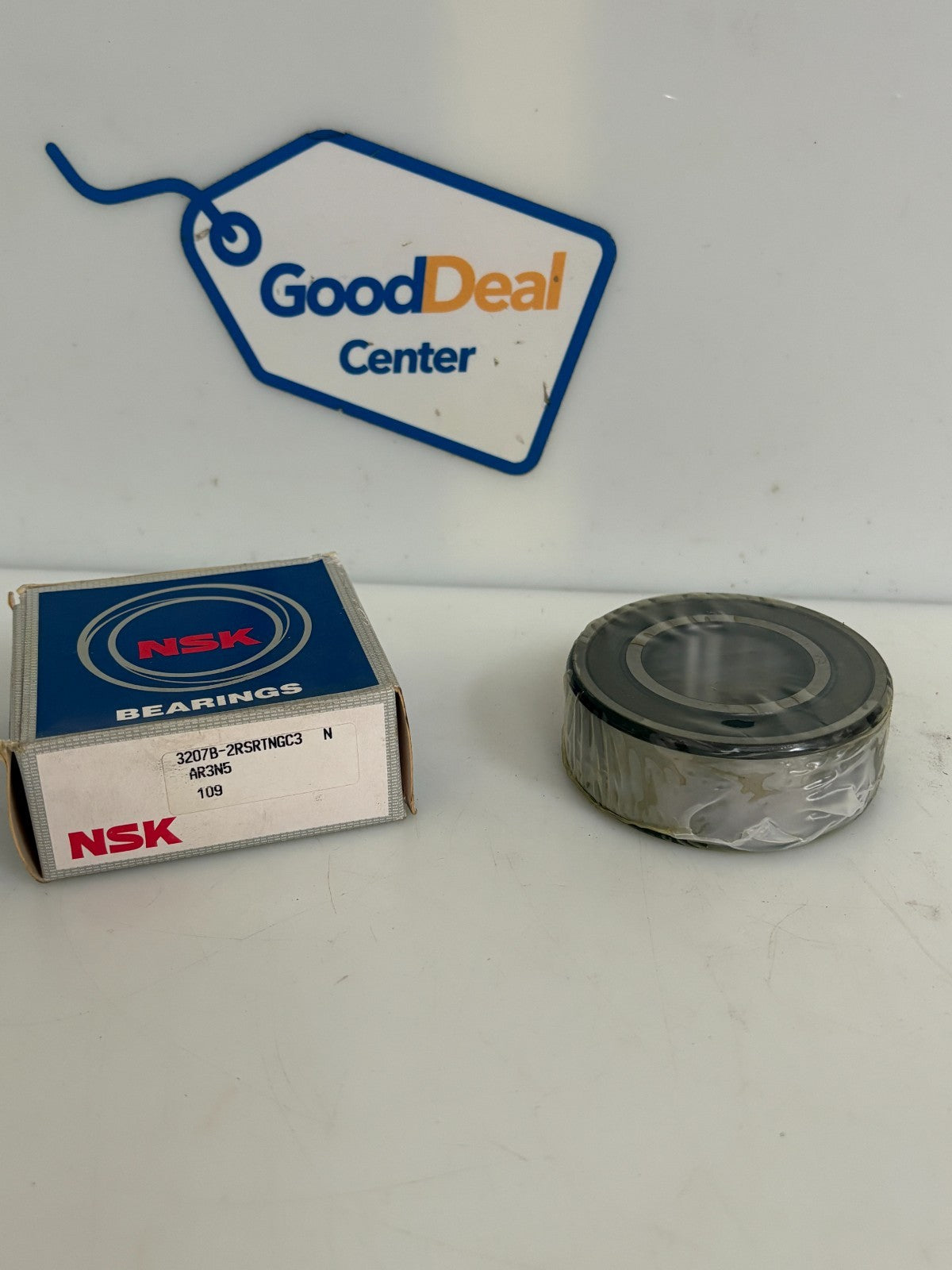 NSK DOUBLE ROW BALL BEARING 3207B-2RSRTNGC30