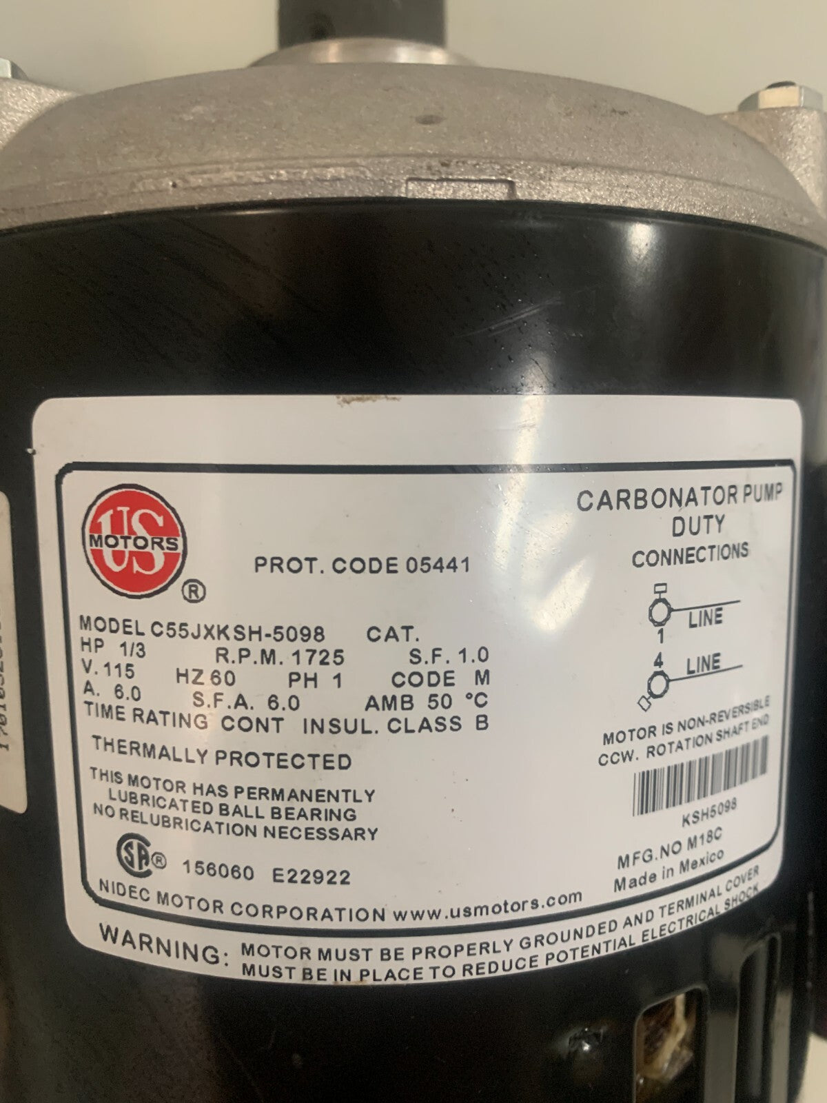 ALBANY EXCESS PRESSURE PUMP CEP93A-3STD 3119