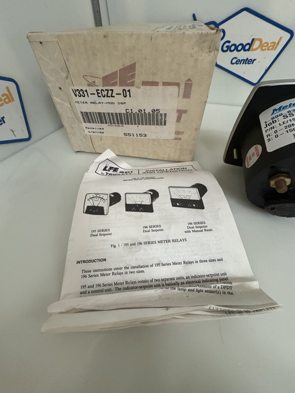 TRIPLETT METER RELAY V331-ECZZ-01