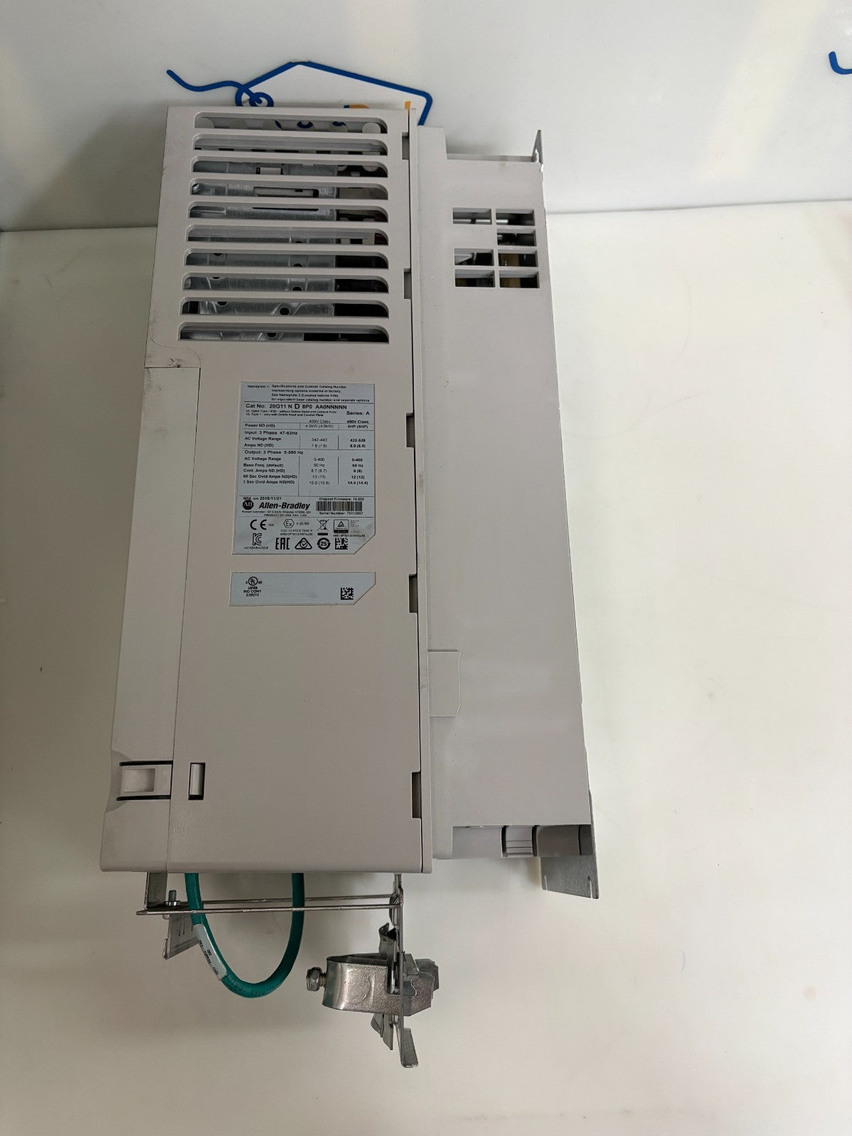 ALLEN BRADLEY POWER FLEX 755 20G11 N D 8P0 AA0NNNNN SERIE A 4