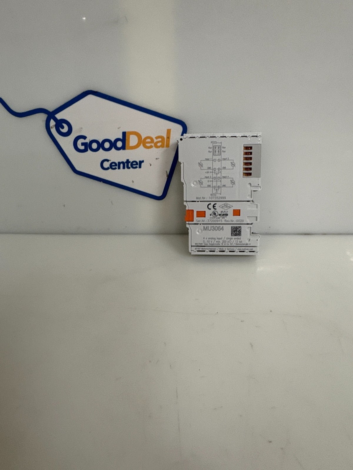 MULTIVAC 4X ANALOG INPUT MU 30640