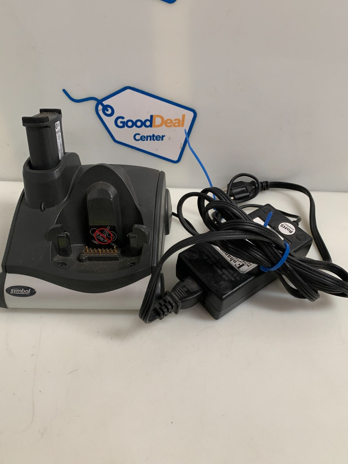 SYMBOL TECH CRADLE CHARGING BASE W/CABLE AND BATTERY  CRD 9000-1001-SR0