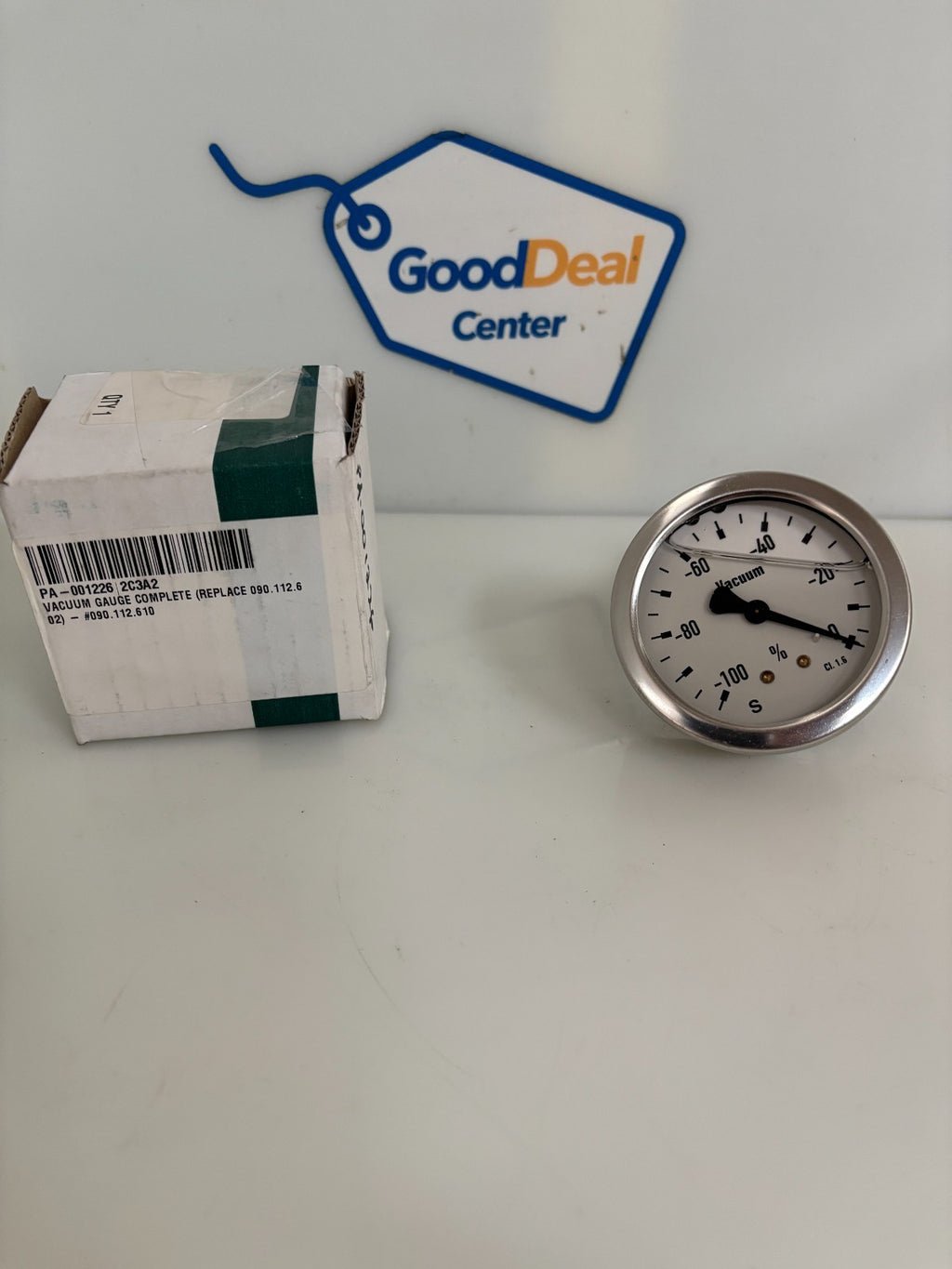 VEMAG VACUUM GAUGE 090.112.602 090.112.610