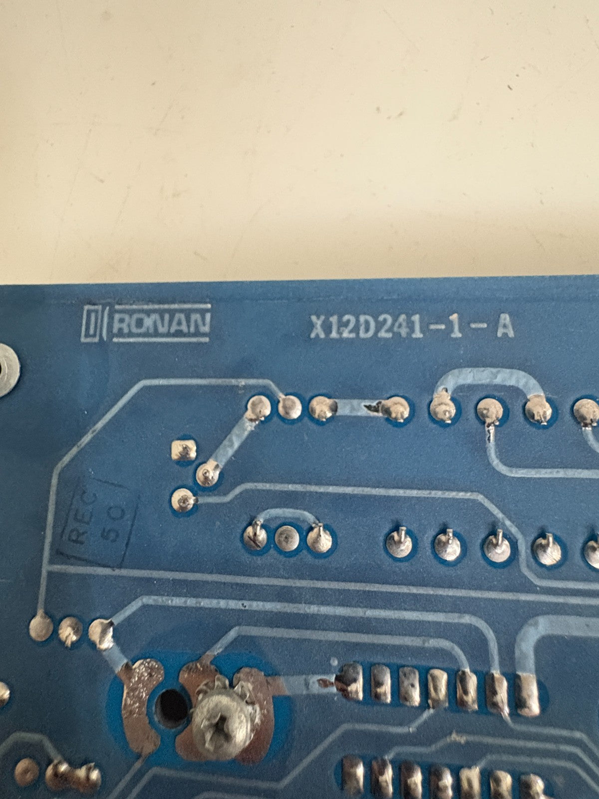 RONAN CIRCUIT BOARD X12D241-1-A2