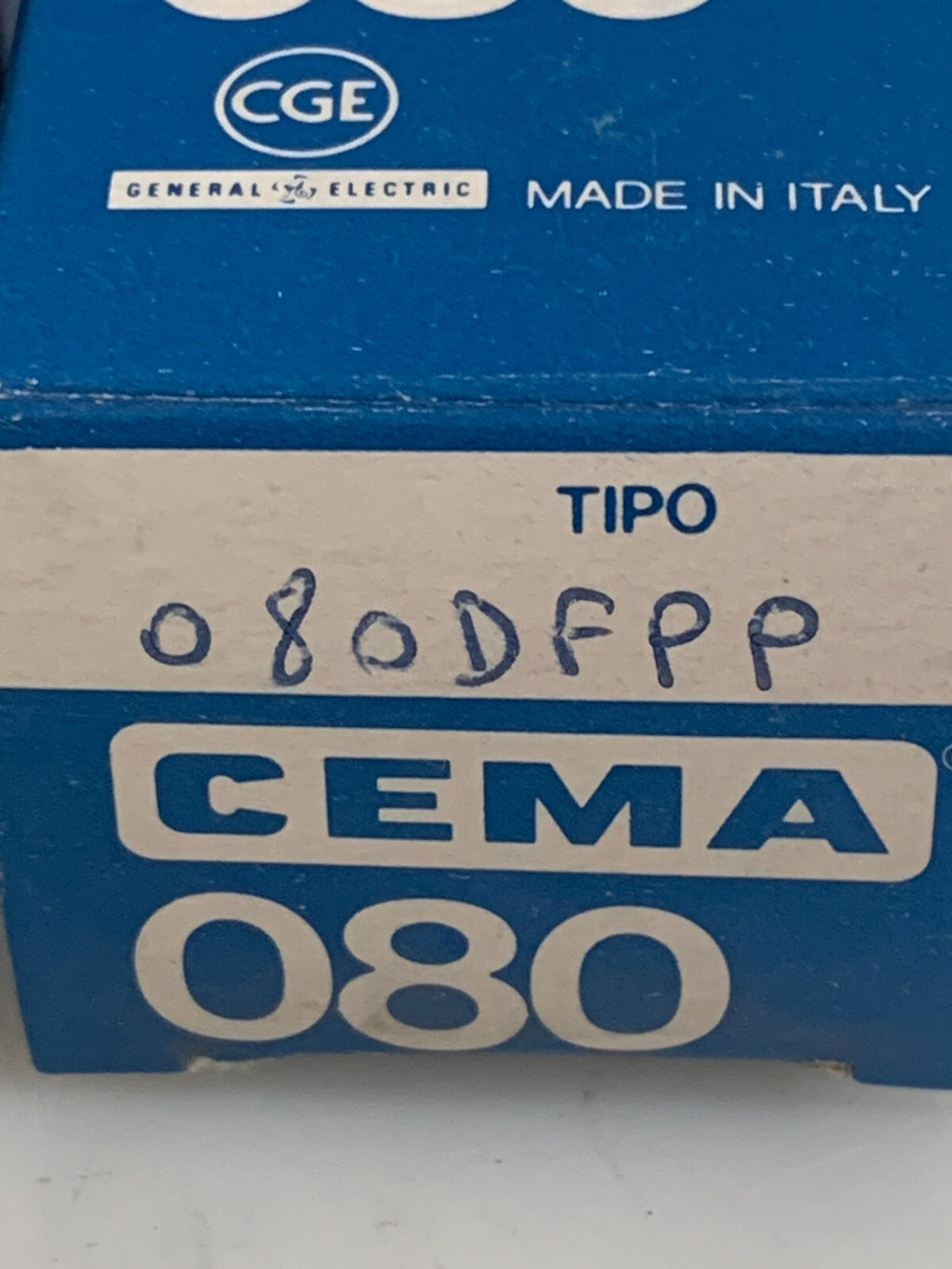 GE CEMA 080 Contact Block 080DFPP2