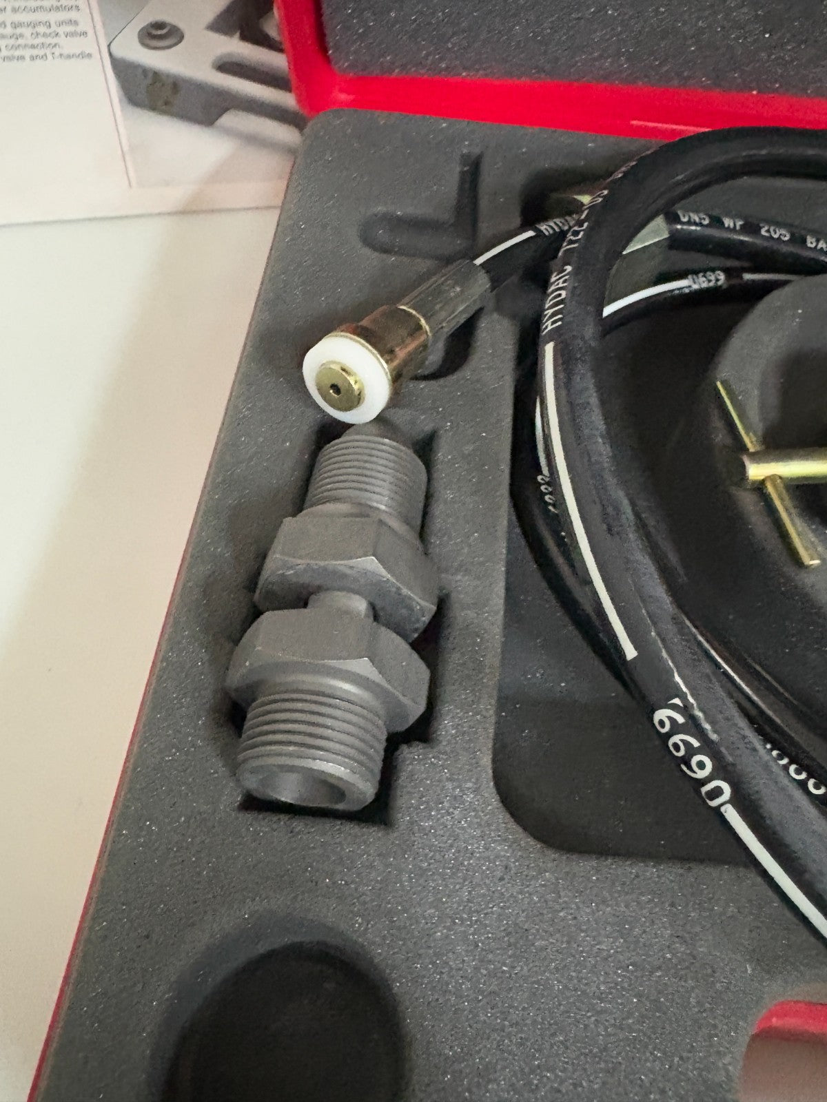 HYDAC ACCUMULATORS CHARGING AND GAUGING UNITS FPS 250 F2.5 G4 K