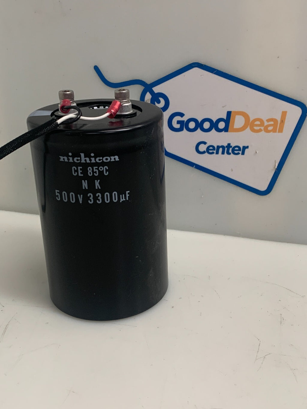 NICHICON  Capacitor  85°   500V  3300ᶙF