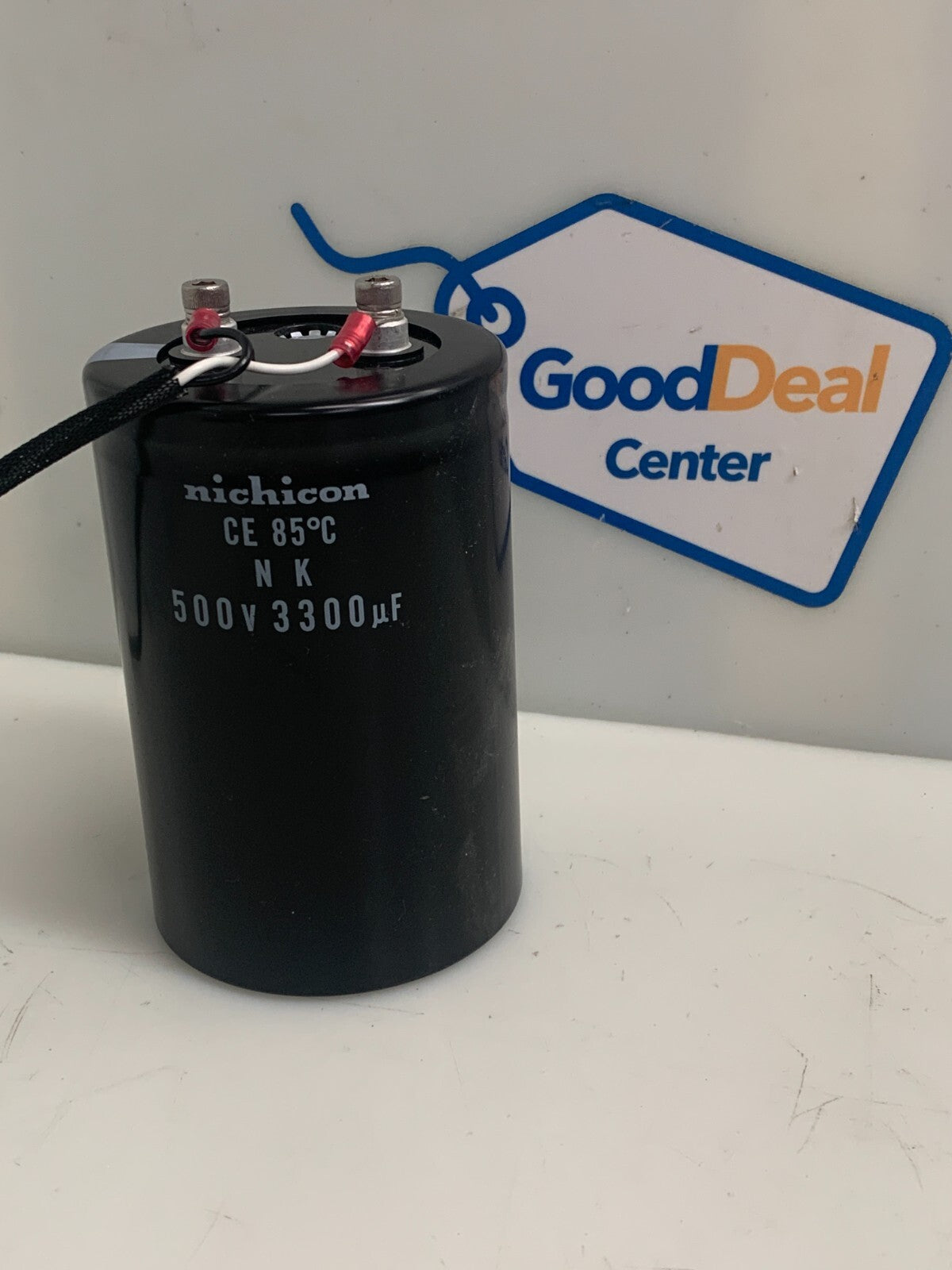 NICHICON  Capacitor  85°   500V  3300ᶙF