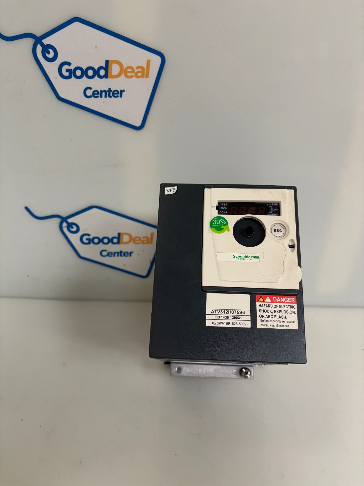 SCHNEIDER ELECTRIC 1 HP MOTOR DRIVE ATV 312 H075S60