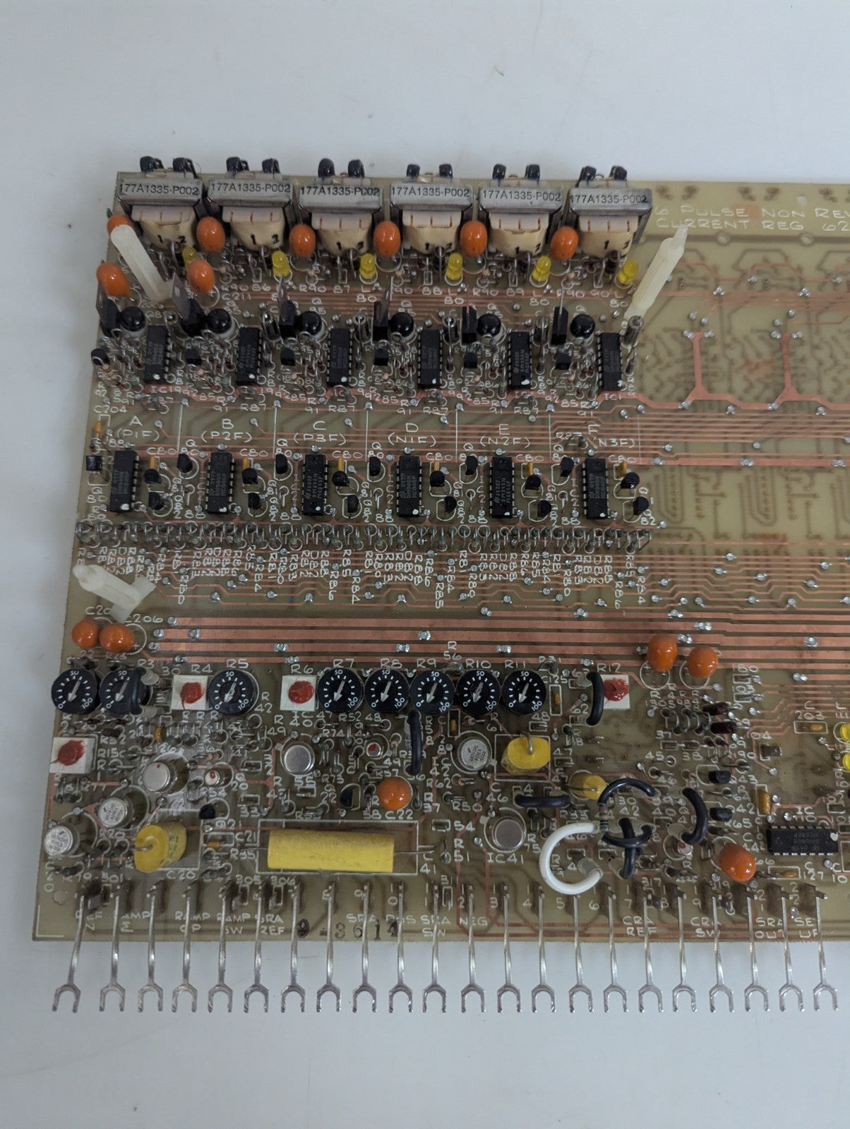 GENERAL ELECTRIC 6 PULSE SPEED CURRENT NON REV. CIRCUIT BOARD #621L117 GR2