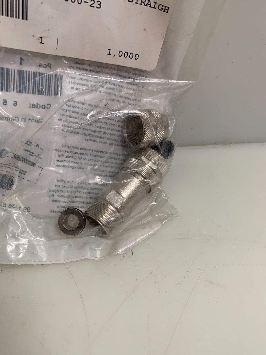 MURR ELEKTRONIK CONNECTOR M12 FEMALE 7000-13381-0000000