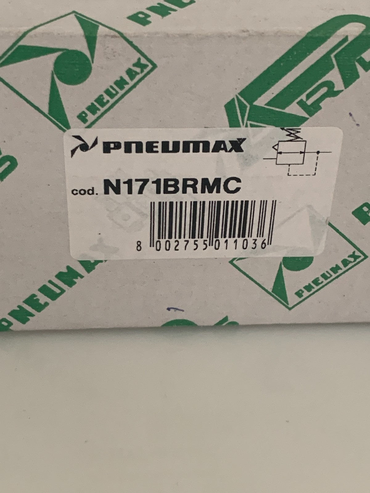 PNEUMAX N171 BRMC PRESSURE REGULATOR 0-8 BAR5