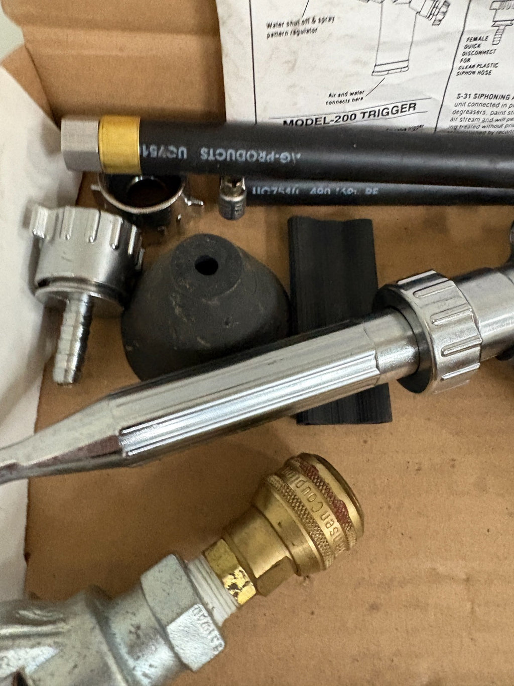 HYDRO AIR PNEUMATIC PRESSURE WASHER MODEL 100